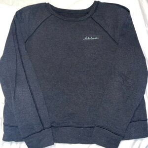 Lulu lemon oversized crop crew